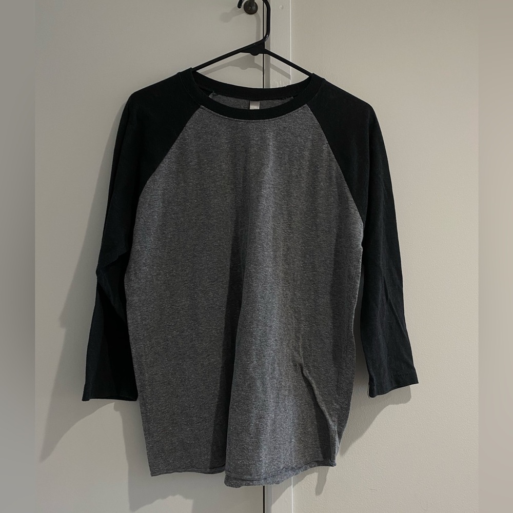 3/4 length baseball tee